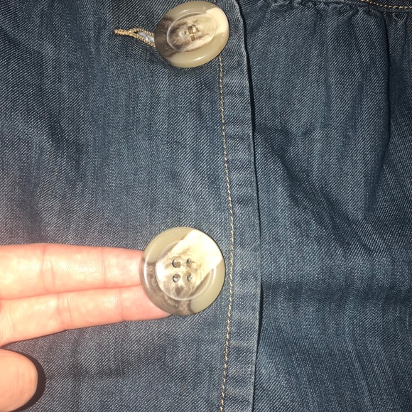 Baccini denim coat - Picture 4 of 6